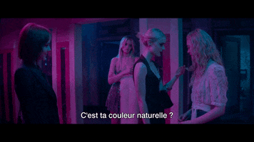 ricardoirak pink neon cinema demon GIF