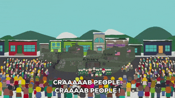 crowd helicopter GIF by South Park 