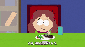 girl dinner GIF by South Park 