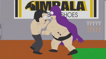angry wrestling GIF by South Park 