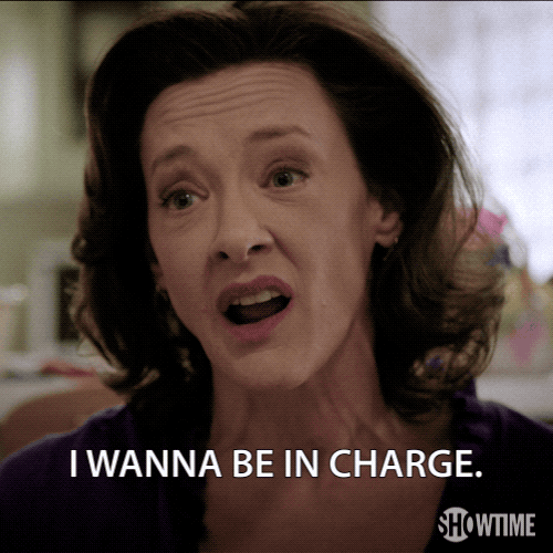 season 3 i wanna be in charge GIF by Shameless
