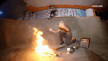 Fire Burn GIF by KING OF THE ROAD