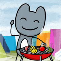 Grilling Labor Day GIF by Alle Farben