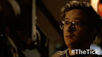 confused griffin newman GIF by The Tick
