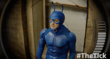 jump GIF by The Tick