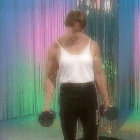 80s fitness GIF by Pastelae