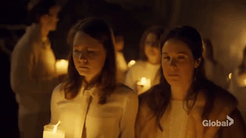 caroline dhavernas candles GIF by globaltv