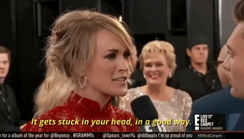 red carpet stuck in your head GIF by E!