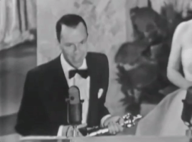 frank sinatra blow kiss GIF by The Academy Awards
