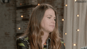 Sutton Foster Wincing GIF by YoungerTV
