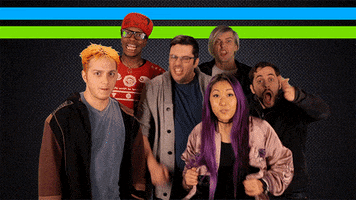 celebrate wes johnson GIF by Smosh Games