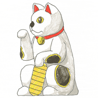 lucky cat gif