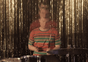 drumming dude york GIF by Hardly Art