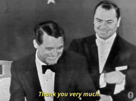 thank you very much oscars GIF by The Academy Awards