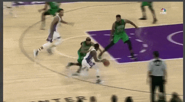 alley oop willy cauley stein GIF by NBA