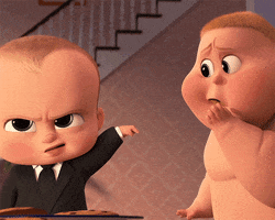 sad drop the cookie GIF by The Boss Baby