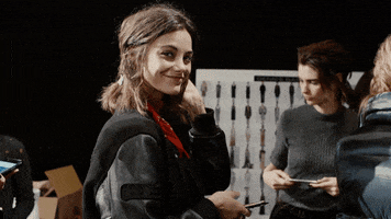 wave waving GIF by NYFW: The Shows