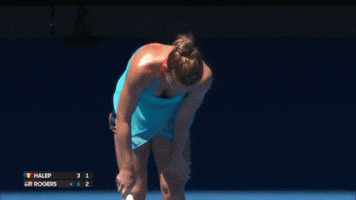 Angry Simona Halep GIF by Australian Open