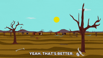 trees desert GIF by South Park 