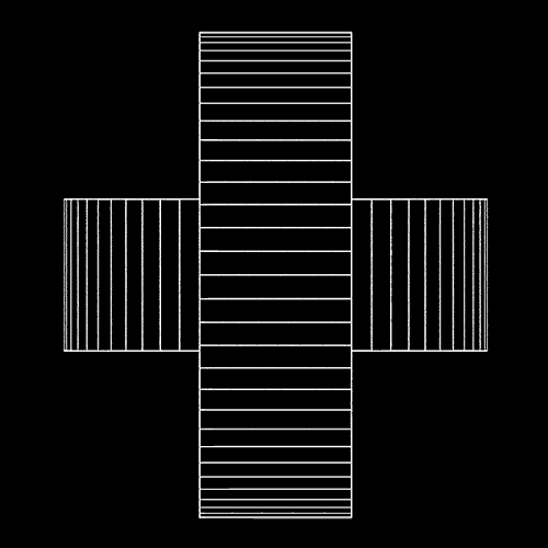 jakehollomon trippy black and white geometric hypnotic GIF