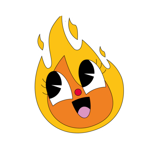 Fire Sticker by Rilex Preservativos