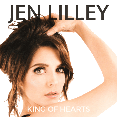 Jen Lilley Hearts Sticker