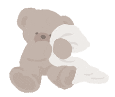 Sleepy Bear Sticker by fo-kids