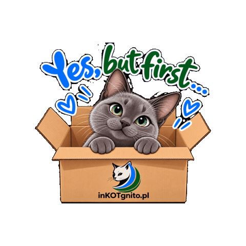 Cat Kot Sticker by inKOTgnito