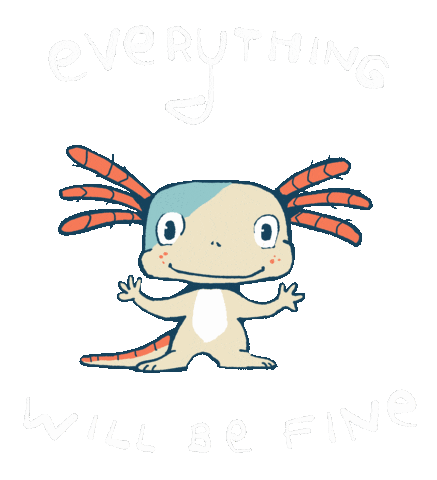 Axolotl Love Sticker