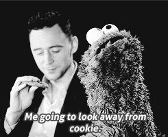 Cookie Monster Temptation animated GIF