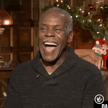 Happy Danny Glover GIF by Regal - Find & Share on GIPHY