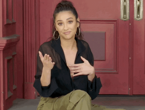 shay mitchell whatever GIF by Talk Stoop