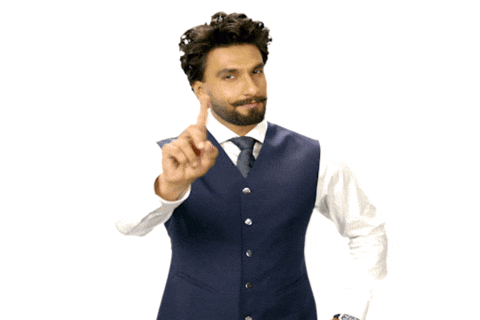 no no no GIF by Ranveer Singh