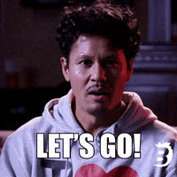 Lets Go Reaction GIF by The Berry