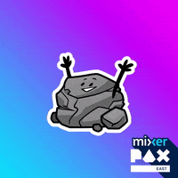 sticker rock GIF by Mixer