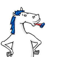 Party Horse Sticker by Öffentliche Versicherung Braunschweig