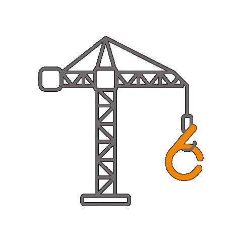 Crane Baustelle Sticker by pkb-consulting