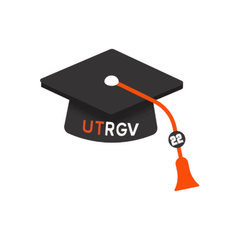 Congrats Graduation Sticker by The University of Texas Rio Grande Valley