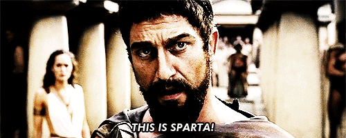 Image result for madness this is sparta gif