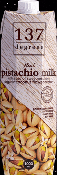 Sanglafoods pistachio milk 137degrees GIF