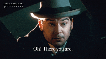 There You Are Cbc GIF by Murdoch Mysteries