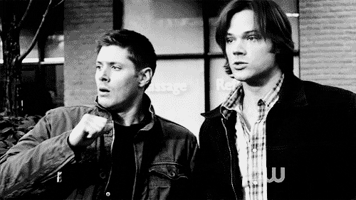 Image result for sam and dean gif