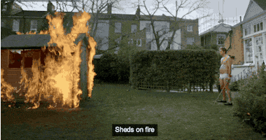 burning house GIF by ADWEEK