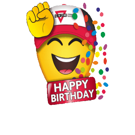 Happy Birthday Love Sticker by CVJM Bayern