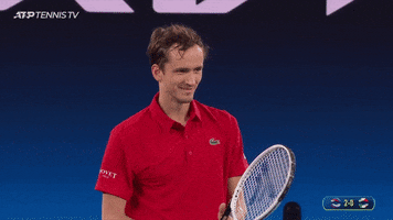 Laughing Out Loud Reaction GIF by Tennis TV