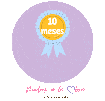 Lactancia 10 Meses Sticker by Madres a la Obra
