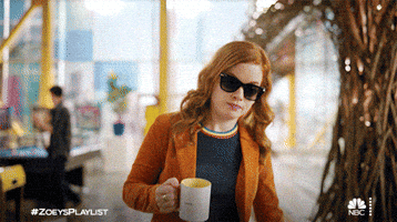 Hang Over Monday Morning GIF by Zoey's Extraordinary Playlist