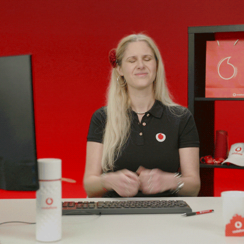 Proud Rood GIF by Vodafone Nederland