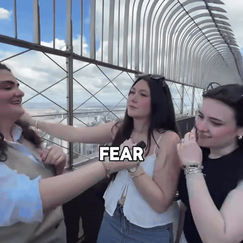 Scared Comedy GIF by Empire State Building