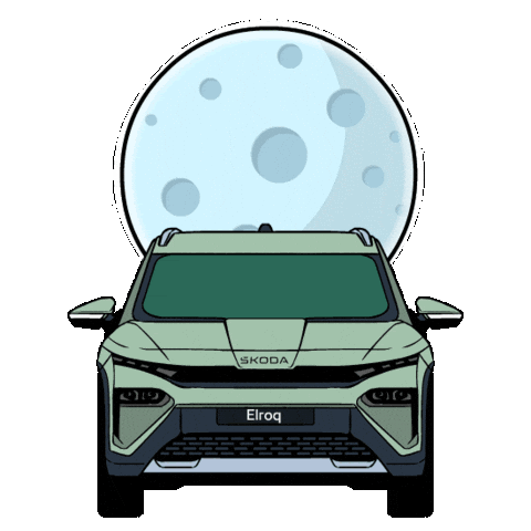 Night Chill Sticker by Skoda Singapore